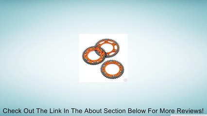 NEW KTM ORANGE STEALTH REAR SPROCKET 50T TOOTH 2000-2012 125-530 5841005105004 Review