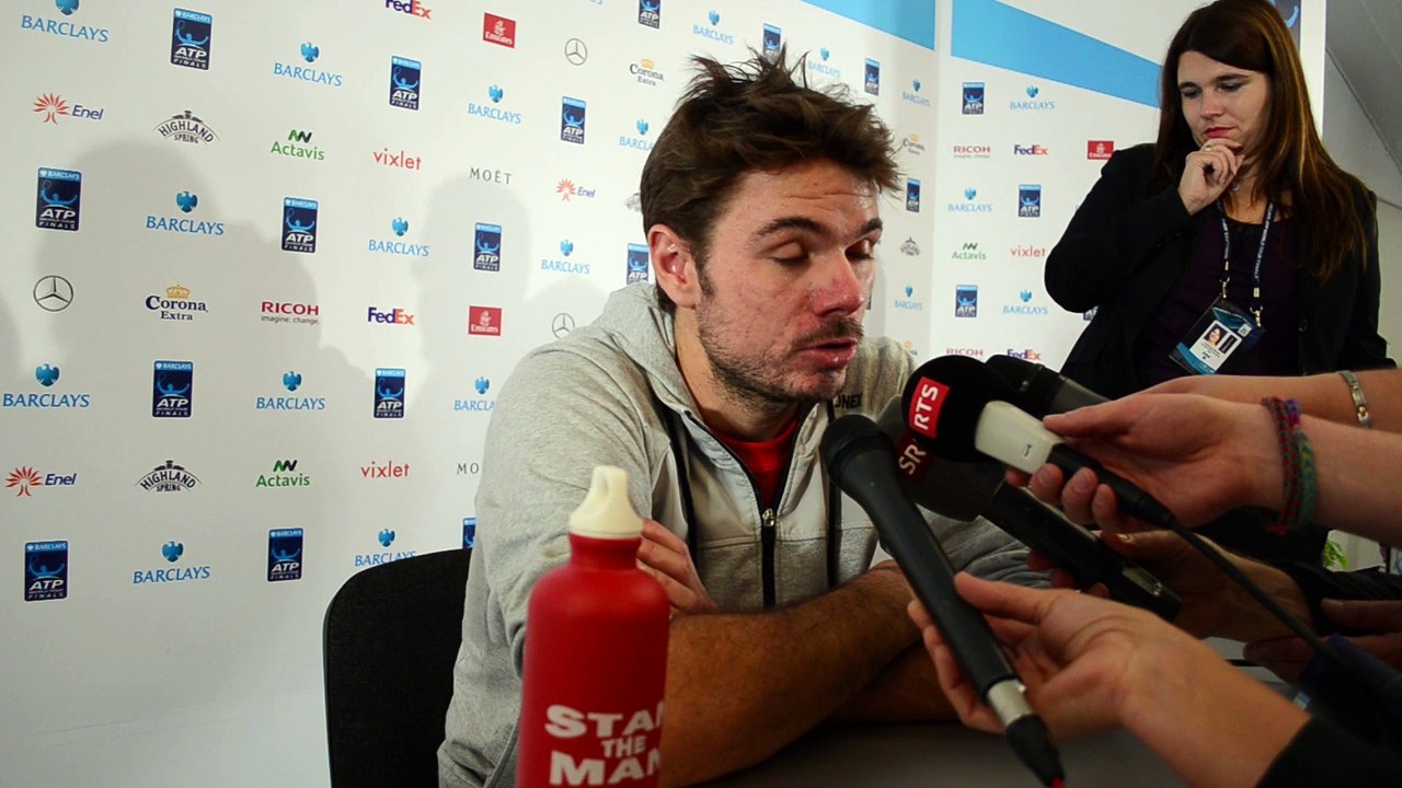 ATP - Masters Londres - Stan Wawrinka : "C'est exceptionnel d'être à nouveau en demi-finales ici"