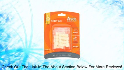 Adventure Medical Kits Tinder-Quik Review