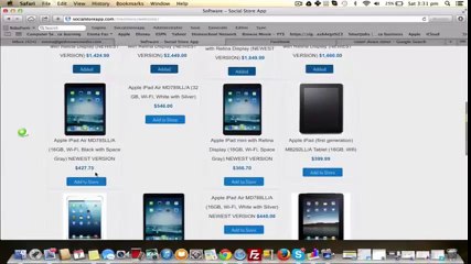 Social store app reviews