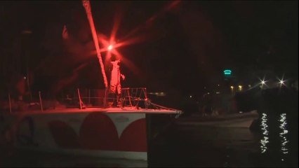 [REPLAY] Arrivée de Jérémie Beyou (Maître Coq), 2e IMOCA