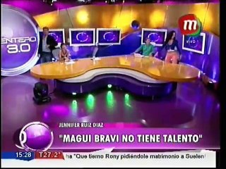 Jennifer Ruiz Díaz. Viene desde Paraguay en búsqueda de Magui Bravi