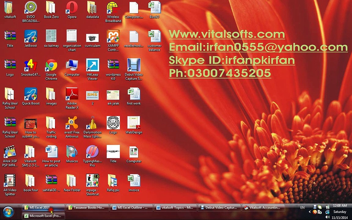 Use of Charts  in Excel Tutorial in Urdu & Hindi