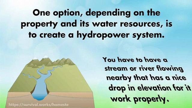 Homesteading Electricity Options