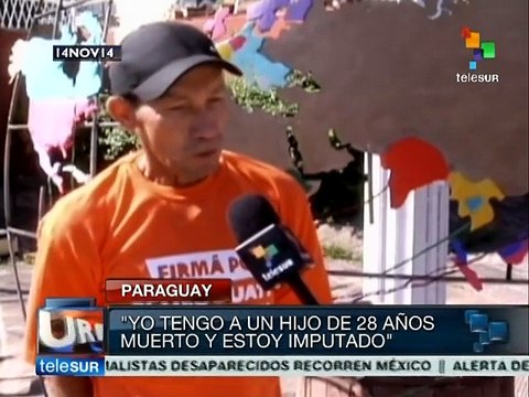 Paraguayos exigen justicia para víctimas de masacre de Curuguaty