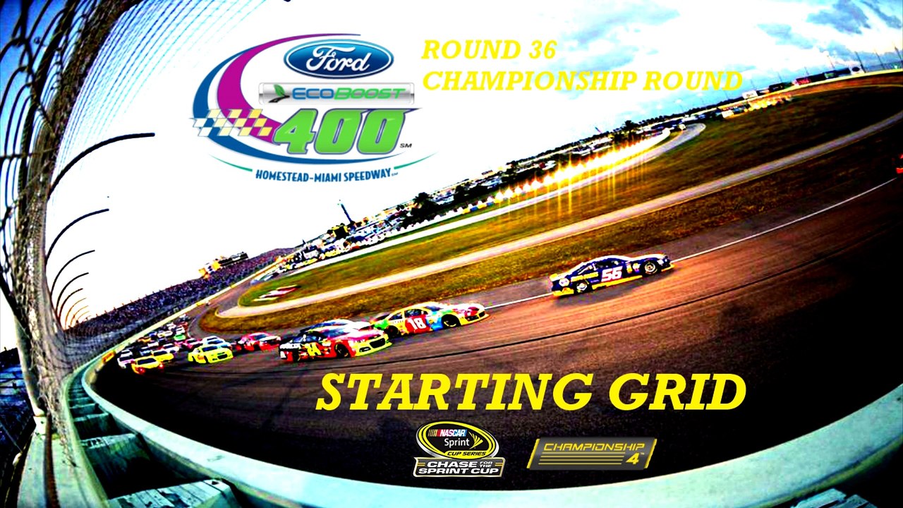 2014 Ford EcoBoost 400 Starting Lineup