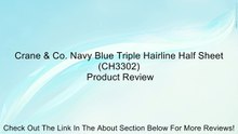 Crane & Co. Navy Blue Triple Hairline Half Sheet (CH3302) Review
