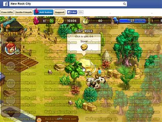 New Rock City Cheats (Free Rubies) [Facebook]