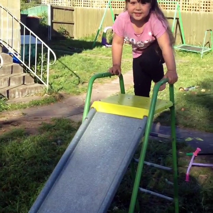 Fun on the slide