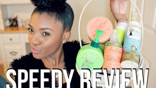 QUICK CURLY HAIR PRODUCTS REVIEW