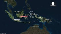 Levantan la alerta de tsunami tras el seísmo de 7,1 grados en el noreste de Indonesia