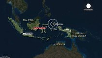 وقوع زلزله ای قوی در جزایر ملوک اندونزی