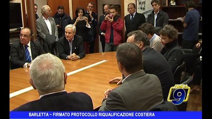 BARLETTA | Firmato protocollo riqualificazione costiera
