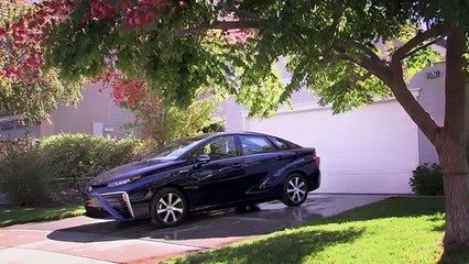Toyota's Mirai Fuel Cell Sedan introduced
