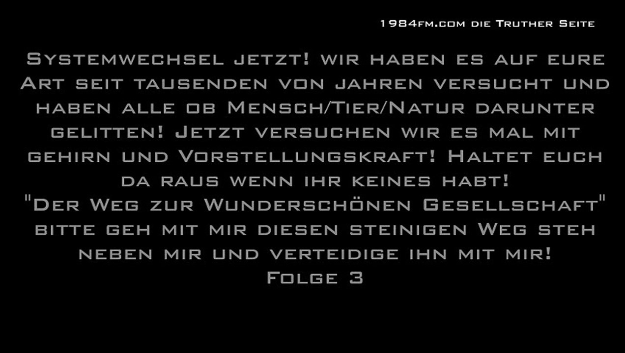 Systemwechsel jetzt folge 3