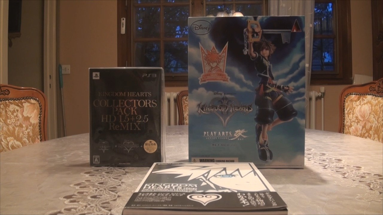 Kingdom Hearts HD 1,5 + 2,5 Remix Collector Japonais + Play Arts + Artbook (Video Unboxing PS3)