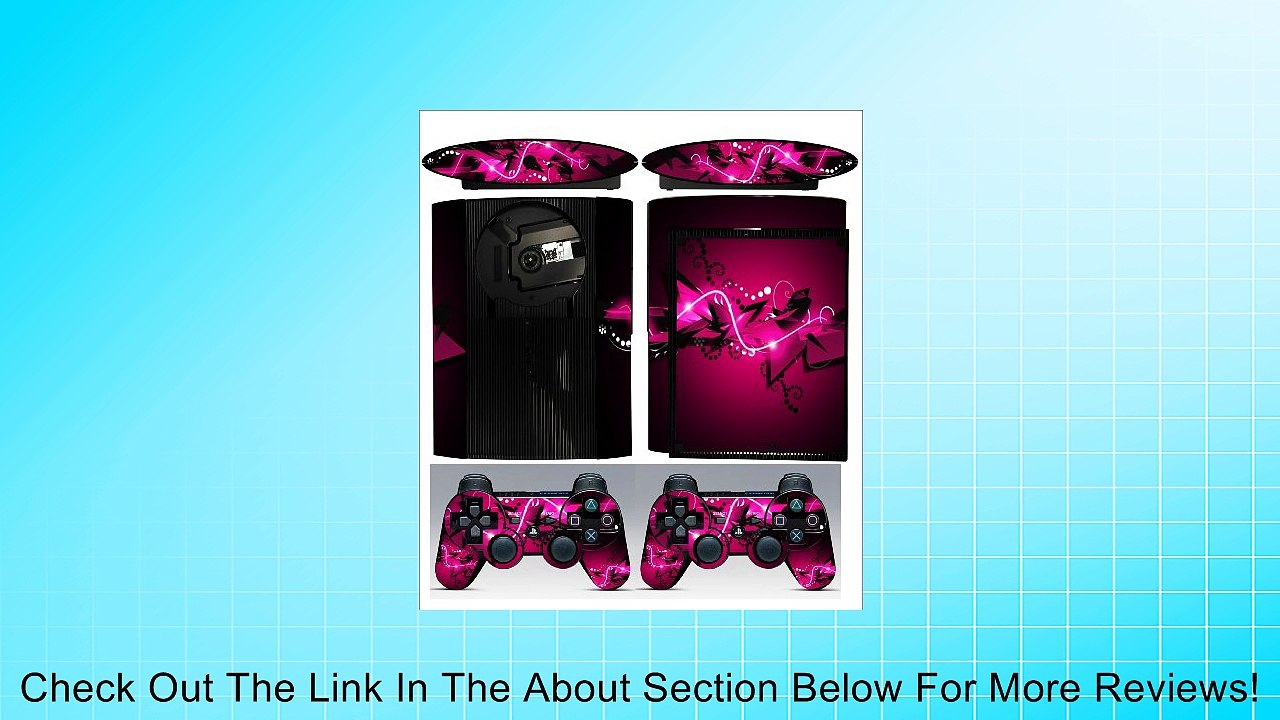 PS3 Supper Slim Skin lavender Love Review