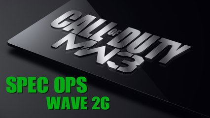 Modern Warfare 3 Special Ops Gameplay Wave 26