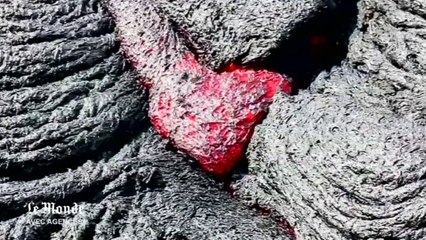 A Hawaï, une impressionnante coulée de lave menace un village