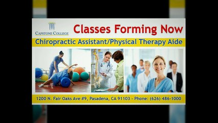 Chiropractic Assistant Training in Pasadena