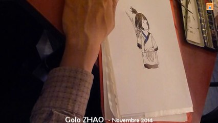 Dédicace Golo Zhao, auteur de Entre Ciel et Terre