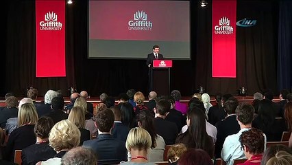 Davutoğlu Avustralya’da konuştu