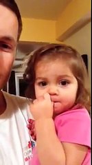 Baby Adelynn Can't Quite Pronounce the Word Food