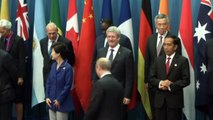World leaders family photo at the G20 summit in Brisbane