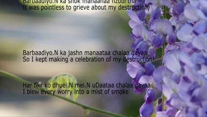 Main Zindagi Ka Saath Nibhata chala..