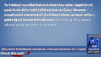 Download Video: 1000 Intimate Questions For Couples - 1000 Questions For Couples Kindle