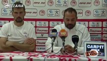 Ολ. Βόλου-ΑΕΛ 0-0   Δηλώσεις Παναγόπουλου, Μελισσά (2014-15 cup)