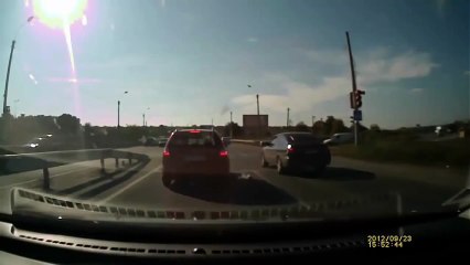 Truck Full Of Logs Overturns