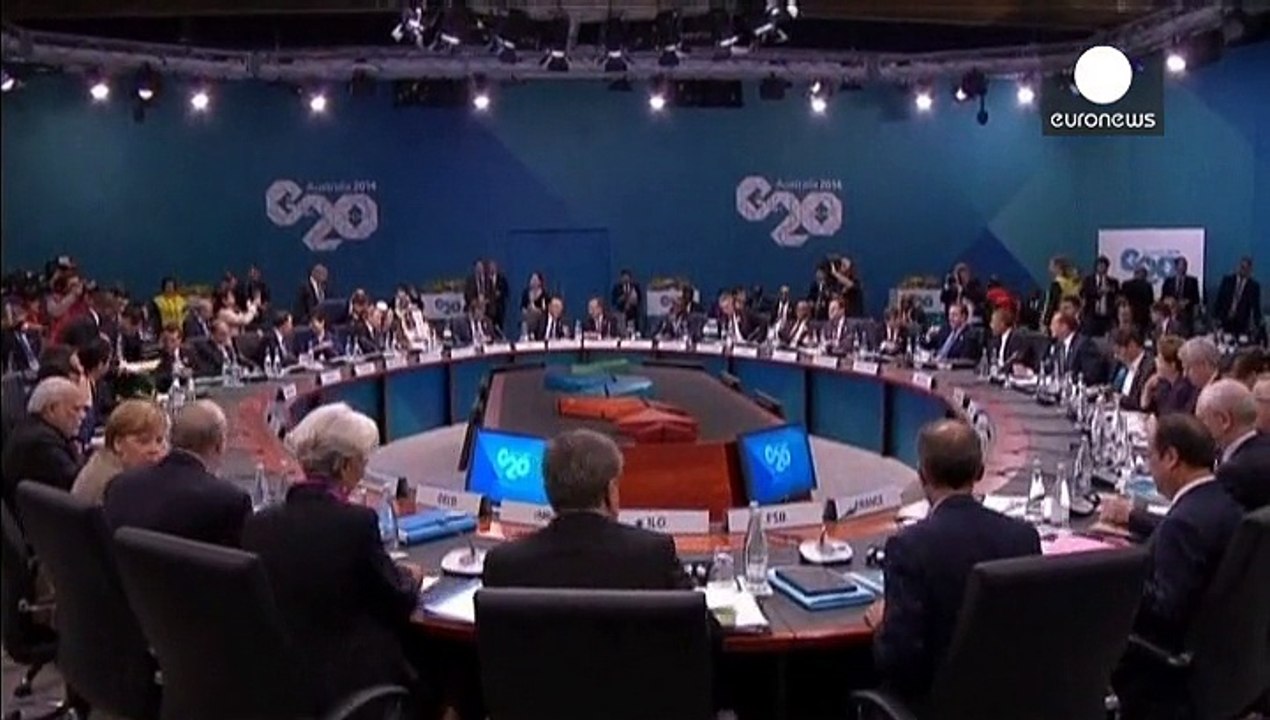 Ситуация на Украине омрачает работу саммита G20