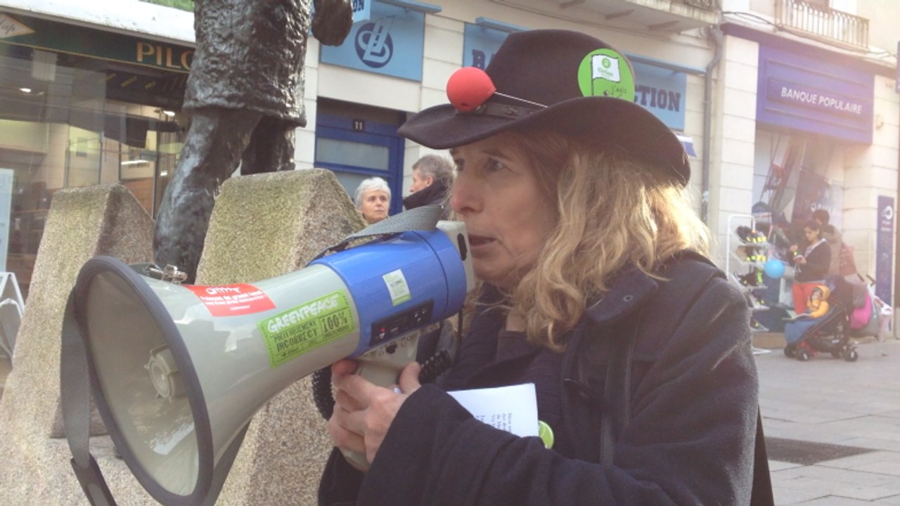 Manif décalée à Angers