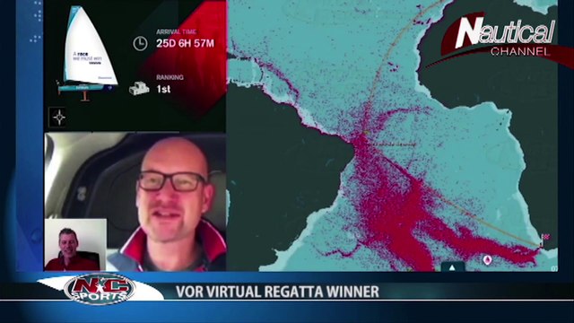 VR NcSports on air Nautical Channel BRAVO Loick + Virtual Volvo #46 Francais