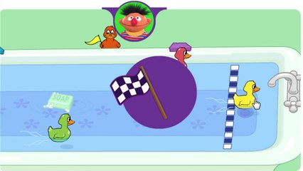 Sesame Street Duckie Races Full Let's Play / PlayThrough / WalkThrough