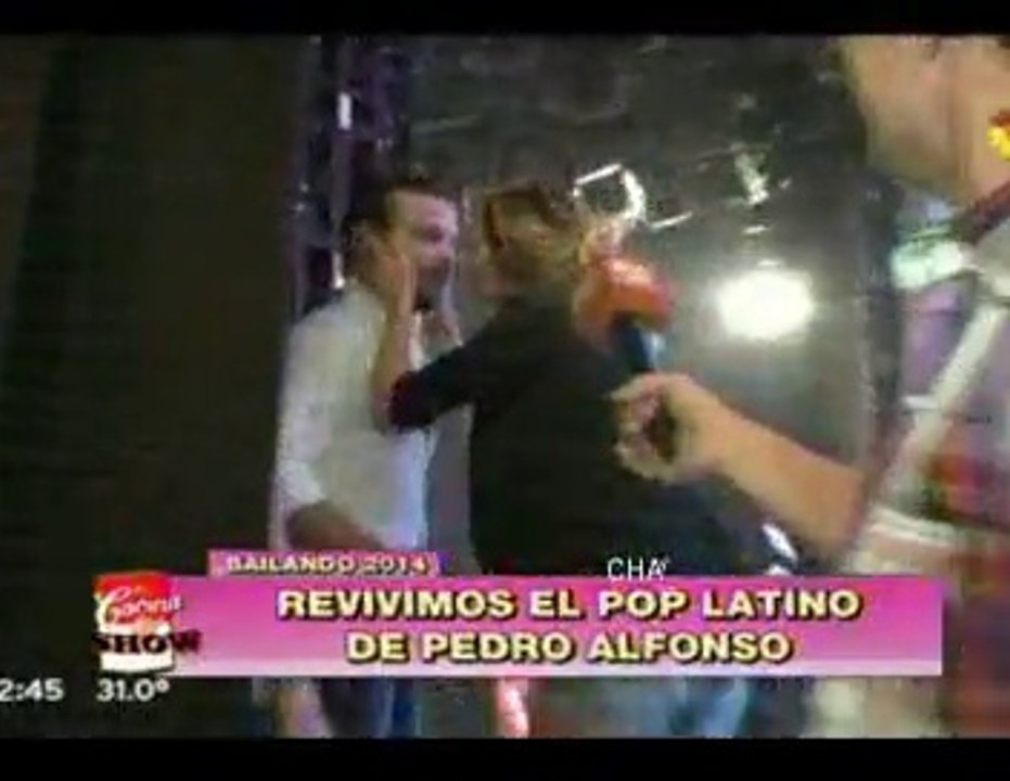 Pedro y Paula nota en La Cocina del Show 1 (back baile Pop Latino) - 15 de Noviembre