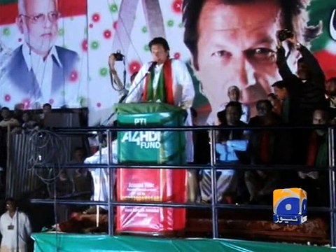 How could govt hold talks with proclaimed offender: Imran-Geo Reports-15 Nov 2014