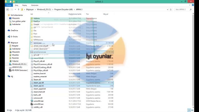 Arma 3 Kurulum Videosu