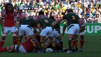 Rugby WC 2007.09.22 Pool A - South Africa vs Tonga