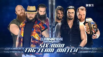AB1 EC the shield vs the wyatt family