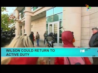 Ferguson police chief says officer could return to job is acquited