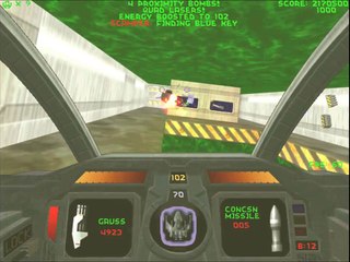 Let's Play Descent 1+ Level 19 - Oberon Mine