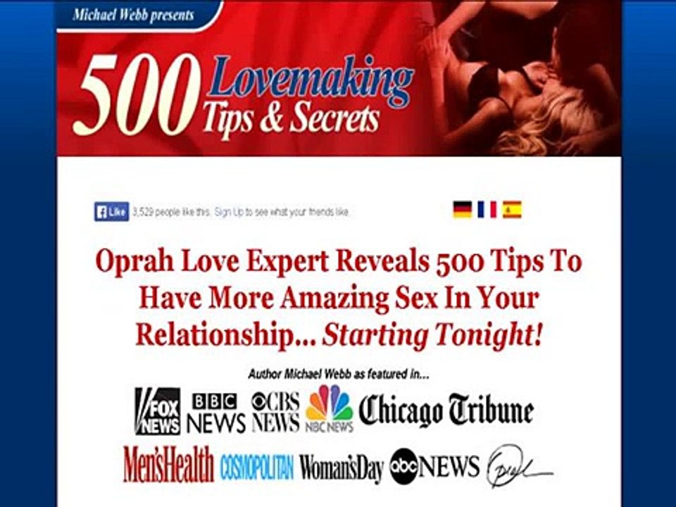 500 Lovemaking Tips And Sex Secrets Download eBook PDF