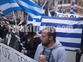 Πορεία για το ψευδοκράτος στην Ξάνθη από τους Κύπριους
