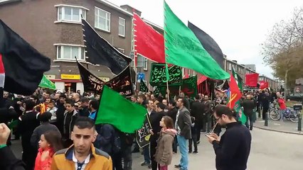 Ashura Procession 1436 - 2014 - The Hague, Netherlands