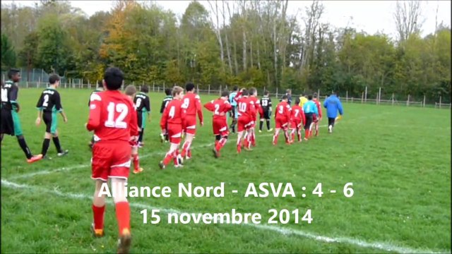 ALLIANCE NORD - ASVA U15: 4 à 6