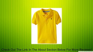 Izod Little Boys' Solid Pique Polo, Freesia, Large Review