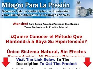 Real & Honest Milagro Para La Presion Review Bonus + Discount