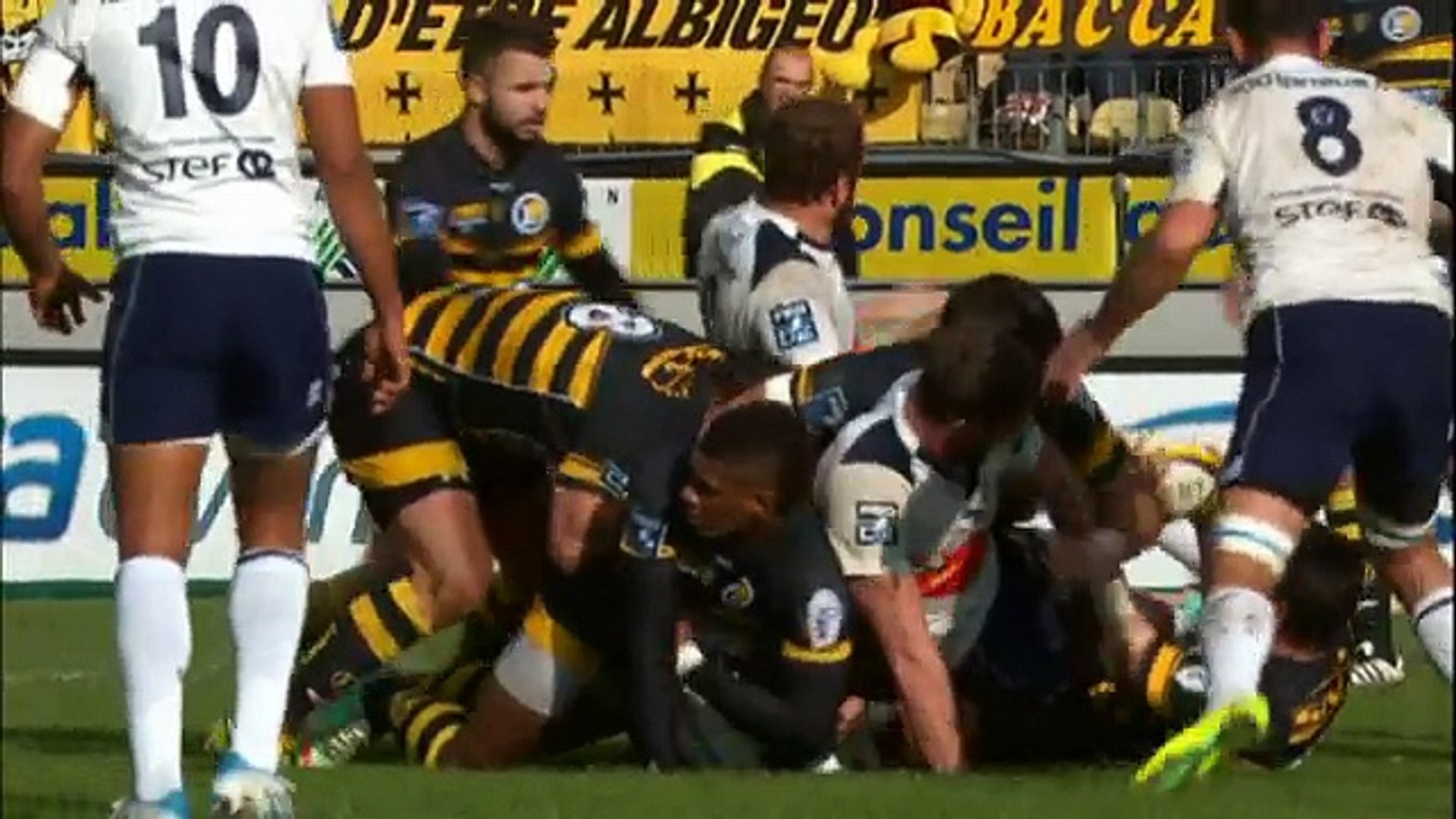 Pro D2 J11 Albi Agen 22 16 J11 Saison 2014 2015 Video Dailymotion